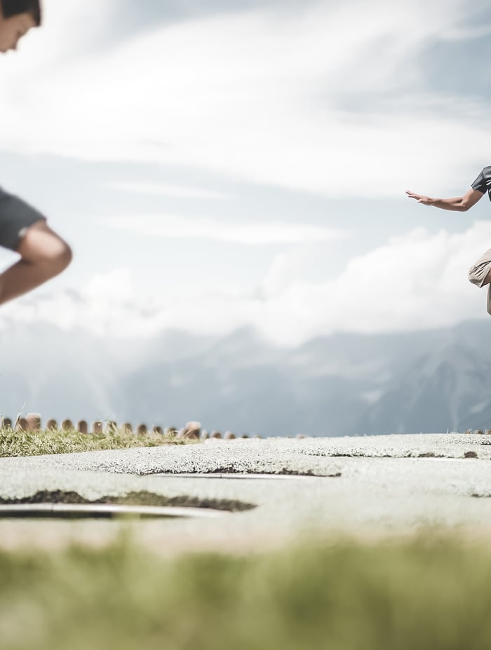 TRAMPOLINI A PAVIMENTO