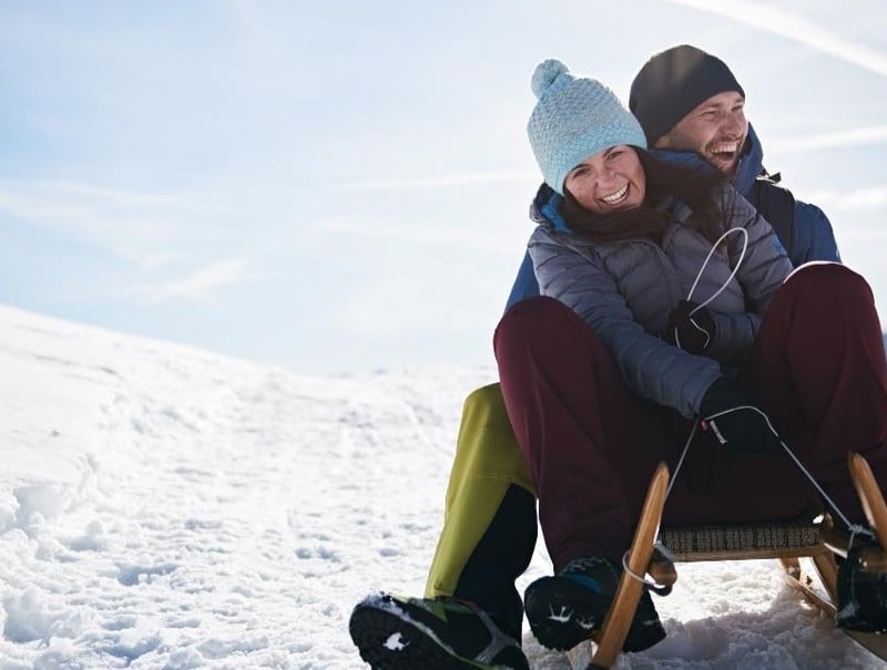 Tobogganing